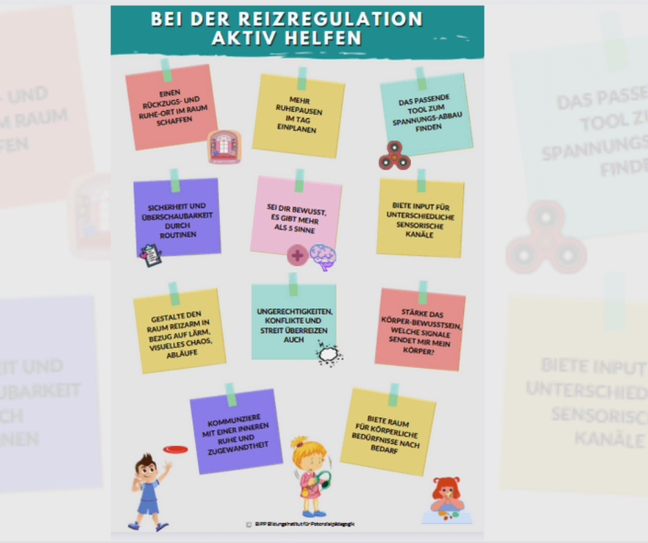 8 Tipps Reizregulation mache es visuell