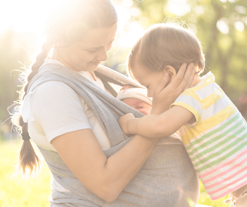 Hochsensible Babys im Tragetuch tragen